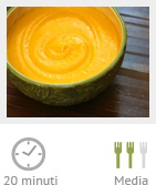 Carrot Ginger Soup with Hemp Oil and Honey